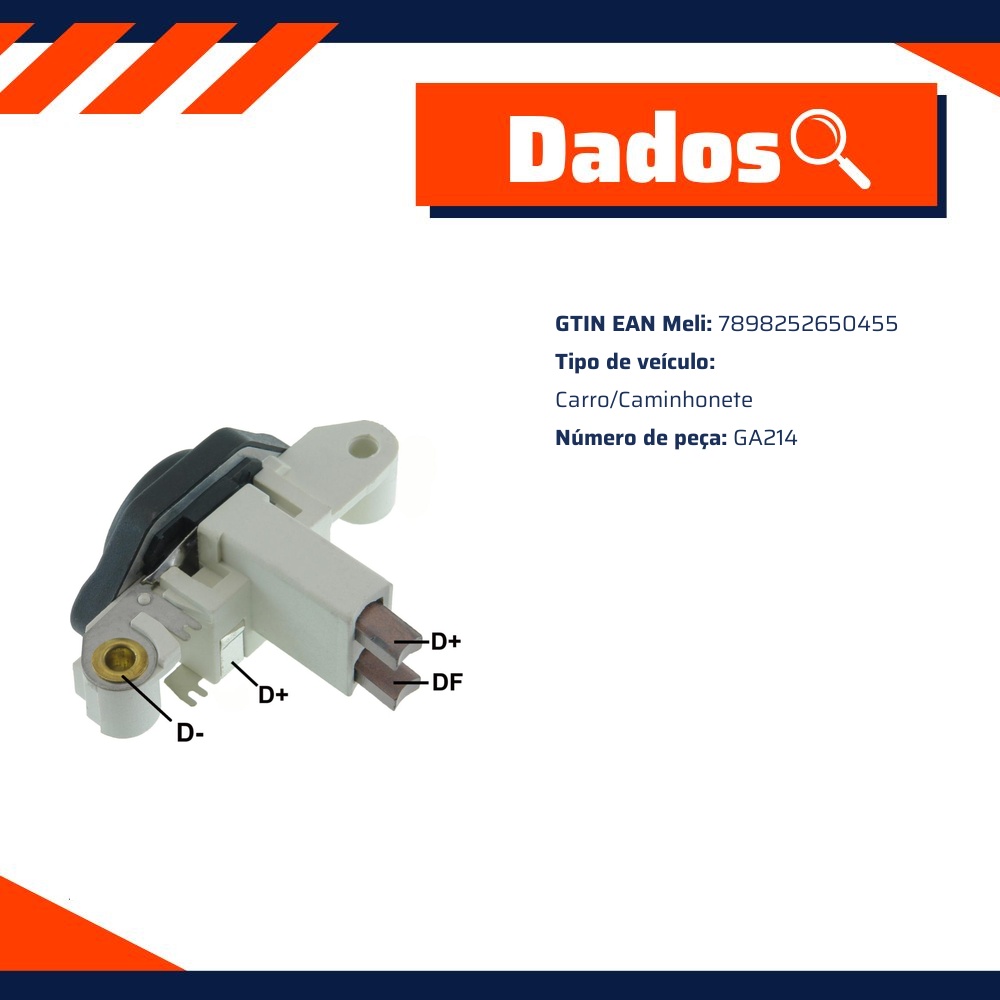 Regulador de Voltagem - Gauss - GA214