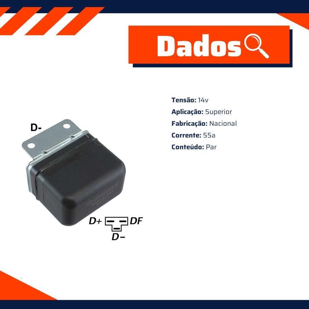 Regulador de Voltagem - Gauss - GA001