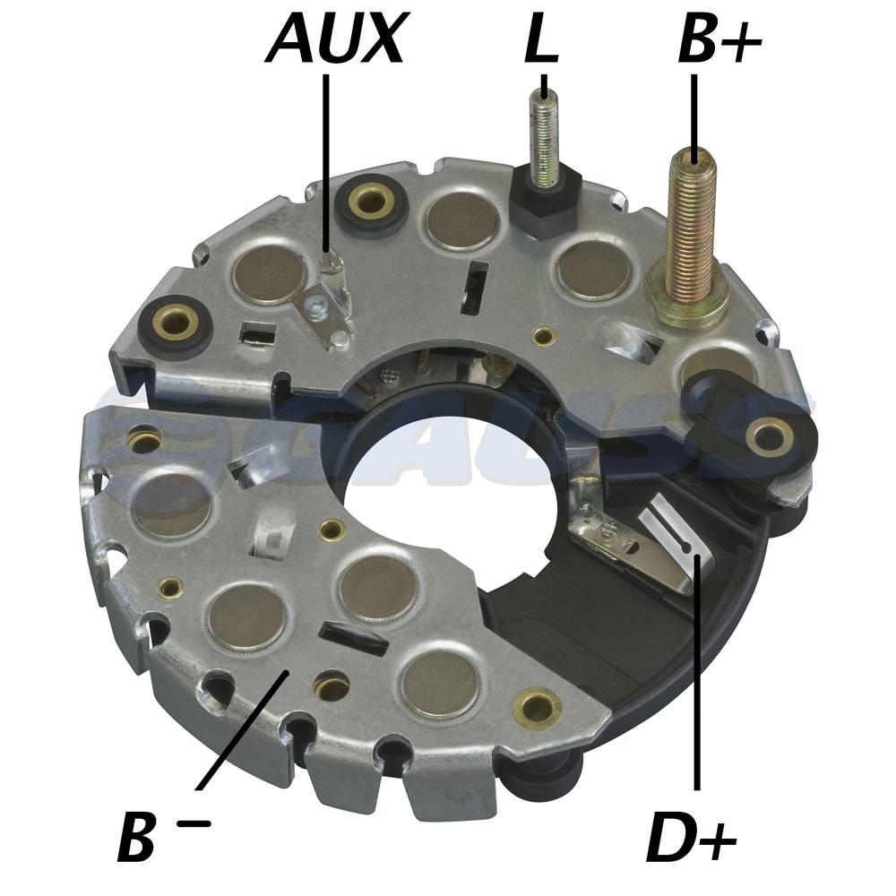Retificador do Alternador - Gauss - GA1710