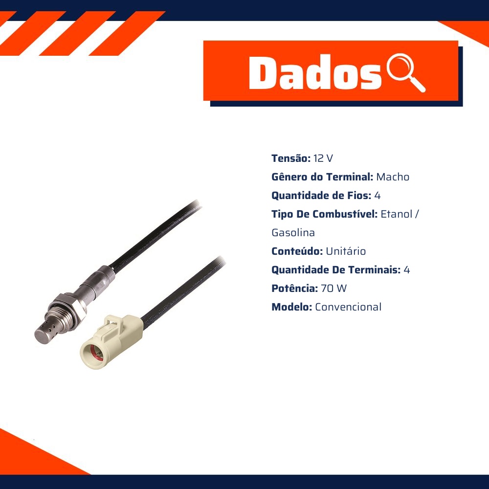 Sonda Lambda - Gauss - GO8454