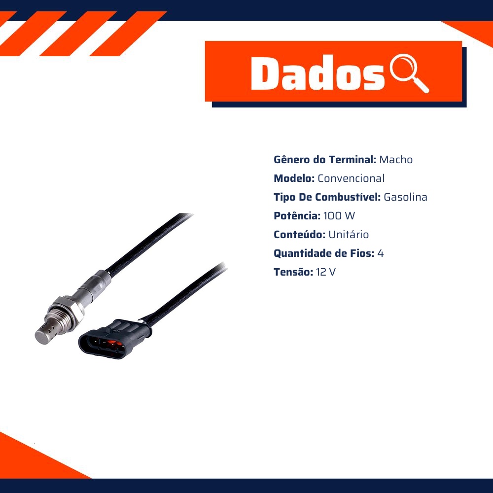 Sonda Lambda - Gauss - GO8468