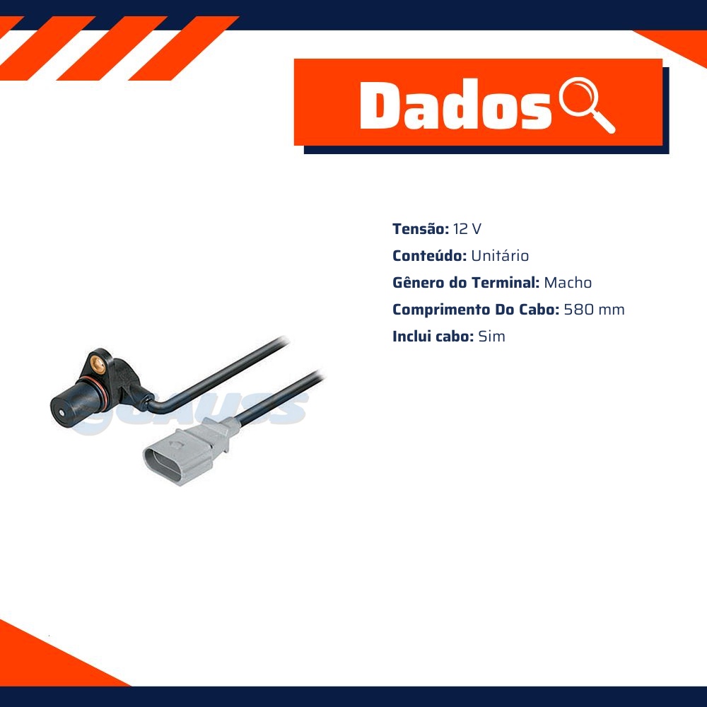 Sensor de Rotação - Gauss - GS8348
