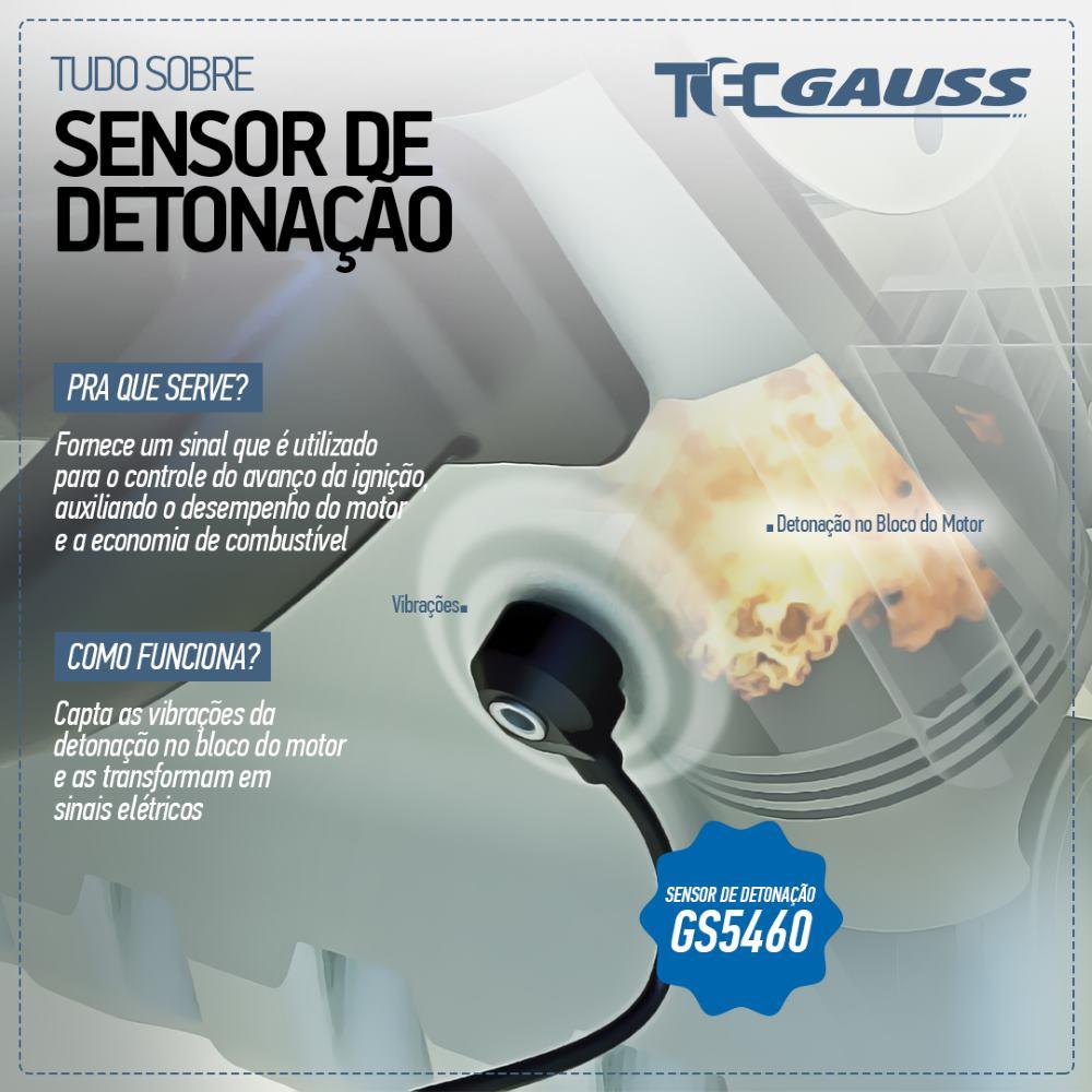 Sensor de Detonação - Gauss - GS5006