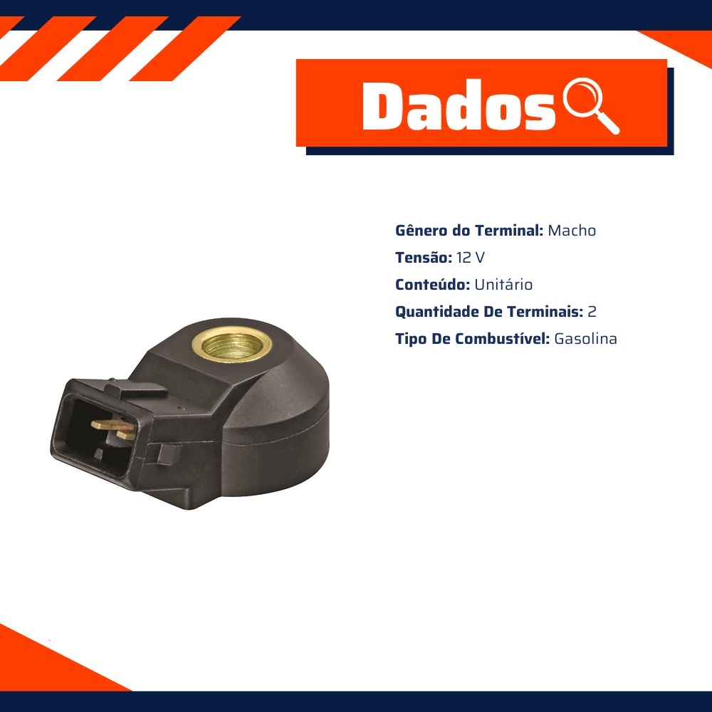 Sensor de Detonação - Gauss - GS5006