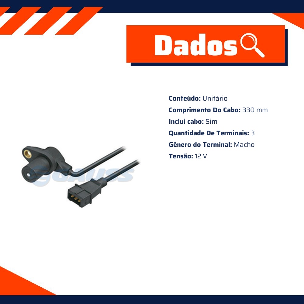 Sensor de Rotação - Gauss - GS8383