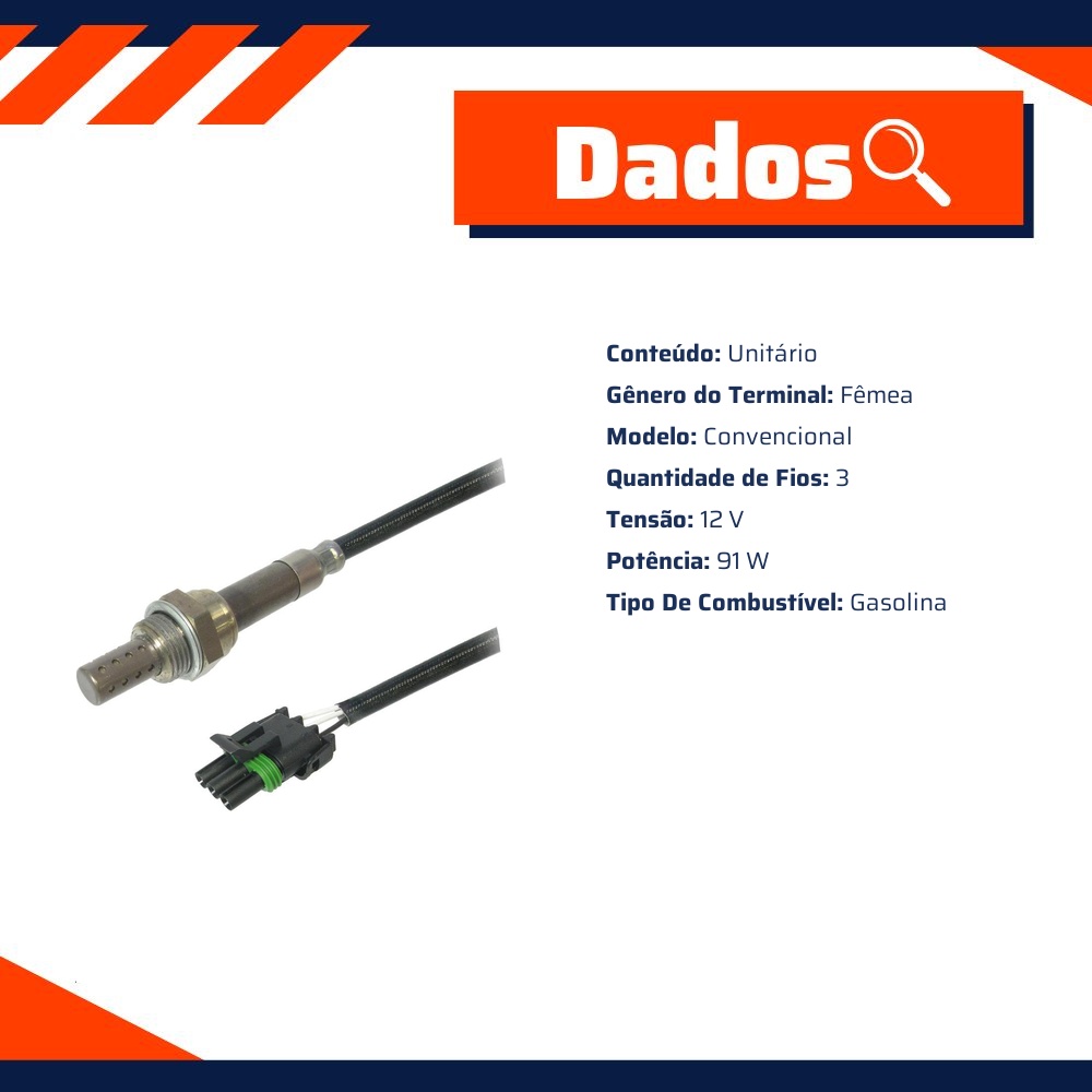 Sonda Lambda - Gauss - GO8370