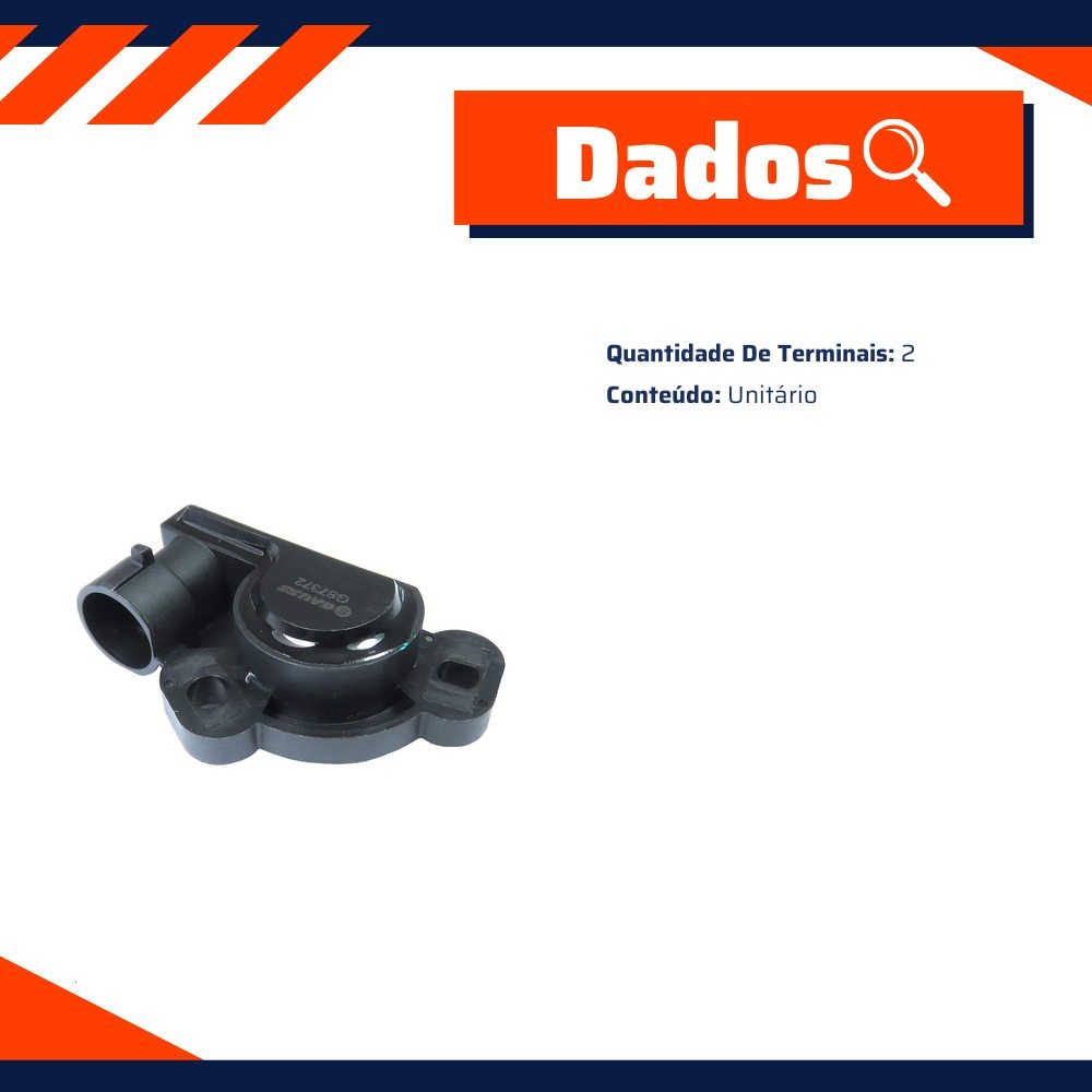 Sensor de Posição da Borboleta - TPS - Gauss - GS7372