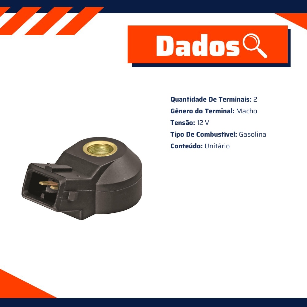 Sensor de Detonação - Gauss - GS5046