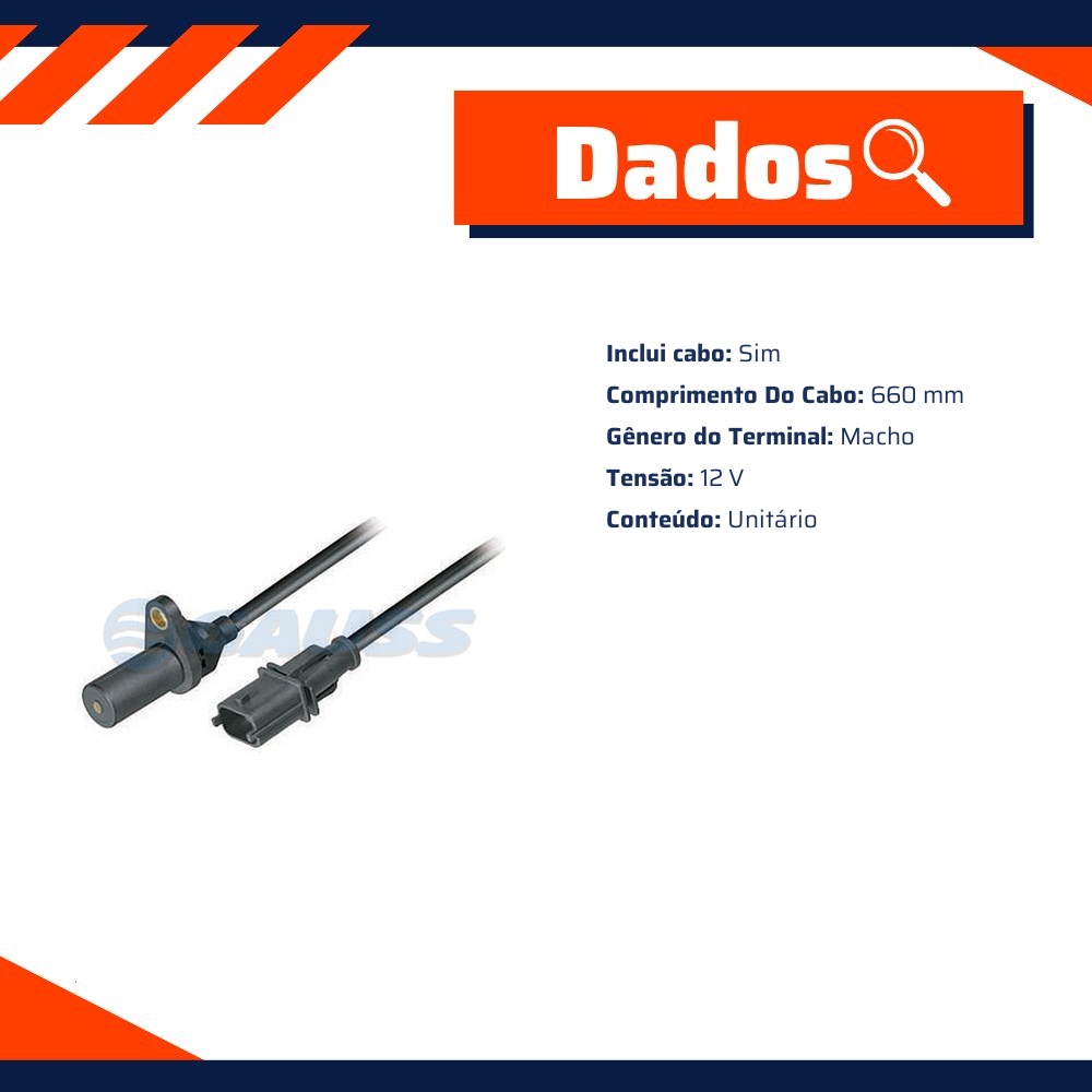 Sensor de Rotação - Gauss - GS8361