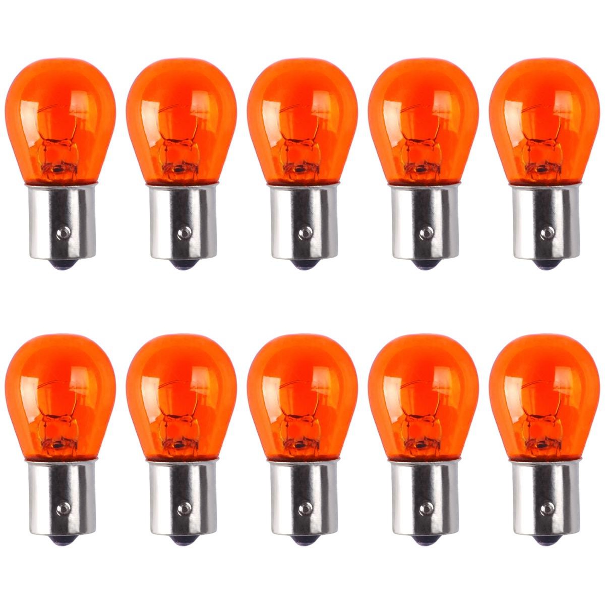 10 Lâmpadas de Seta 21W 12V Âmbar - Gauss - GL1141A