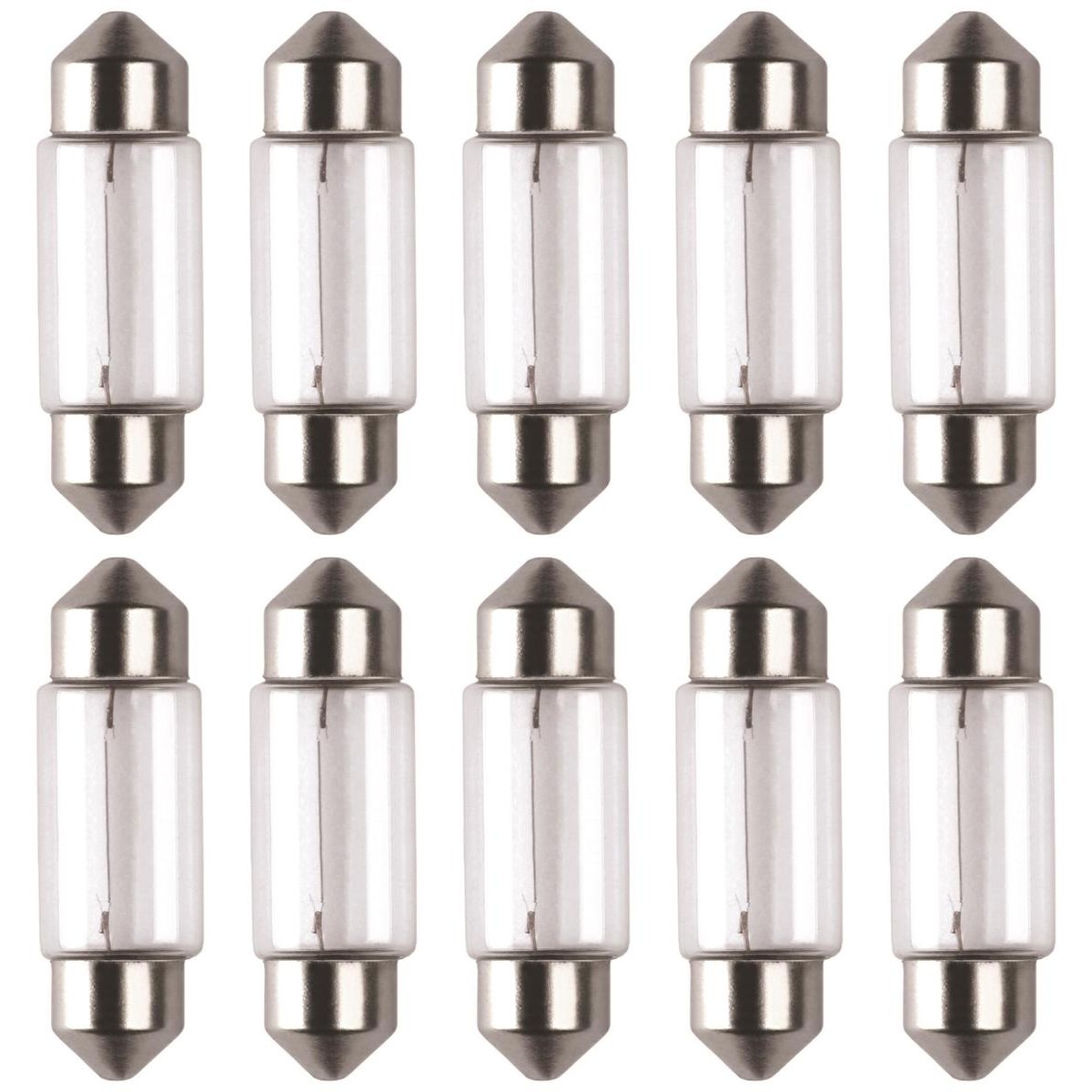 10 Lâmpadas Torpedo 10W 12V - Gauss - GL6410
