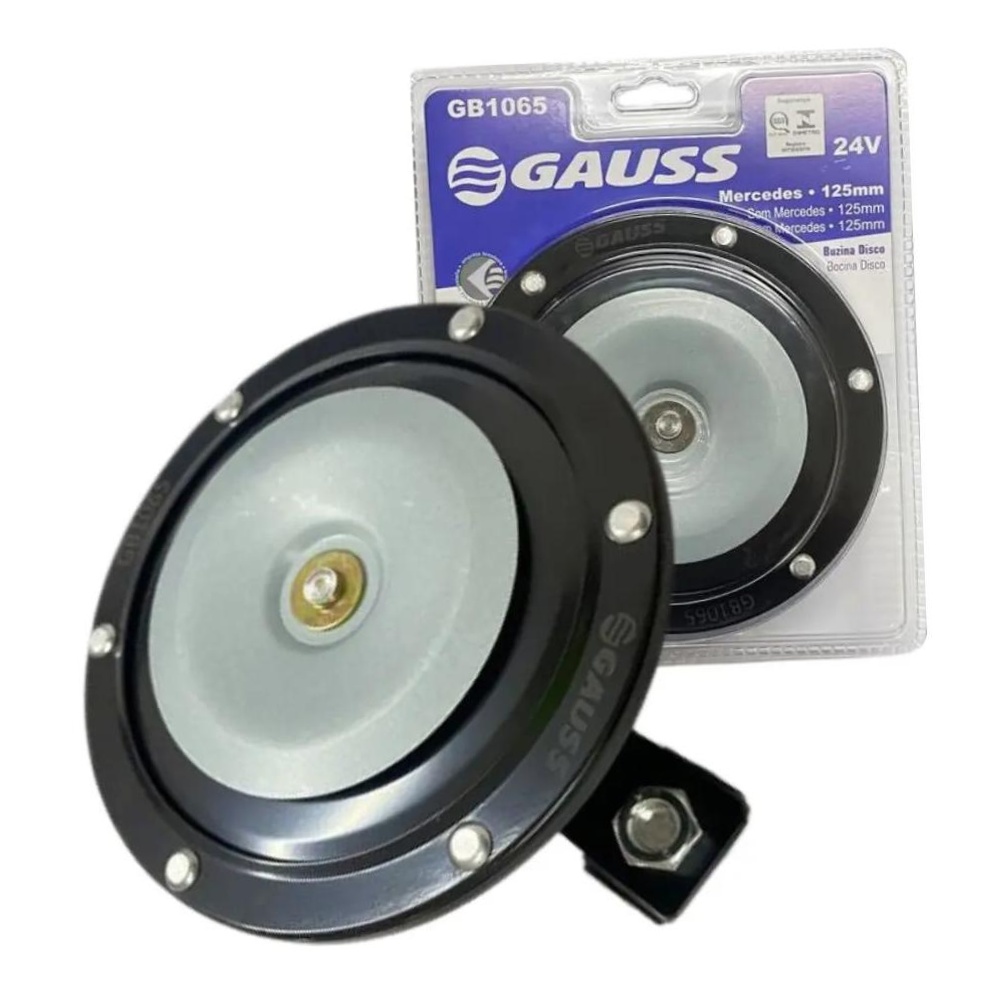 Buzina Bibi Individual Grande 24V - Gauss - GB1065