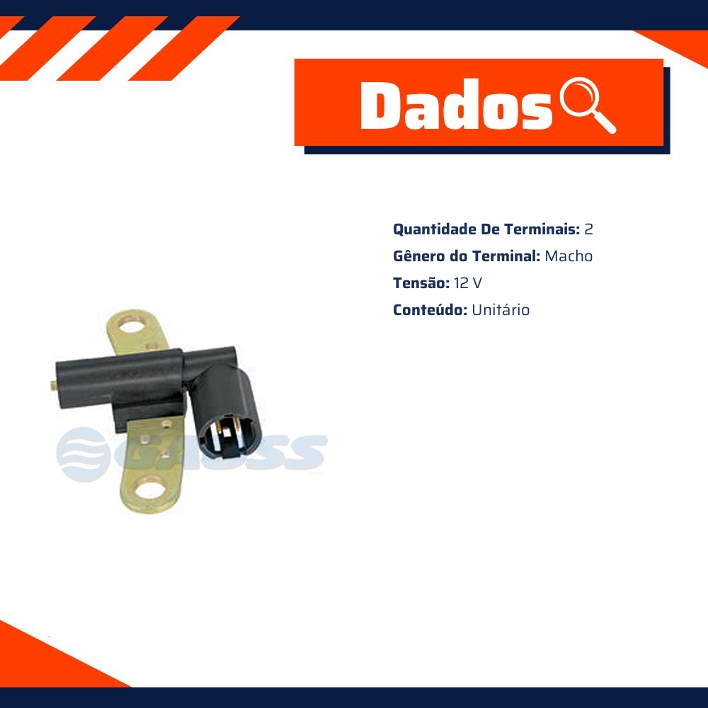 Sensor de Rotação - Gauss - GS8384