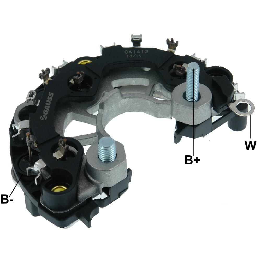 Ponte Retificadora 12V Avalanche para Ford Escort e Escort SW - Gauss - GA1412