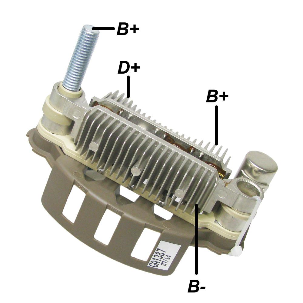 Ponte Retificadora 12V para Mitsubishi Galant e L200 - Gauss - GA1387