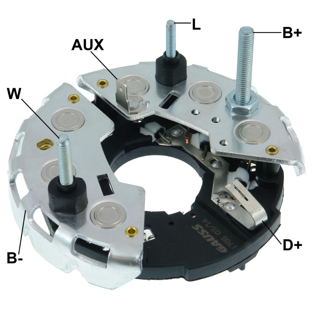 Retificador do Alternador - Gauss - GA1705