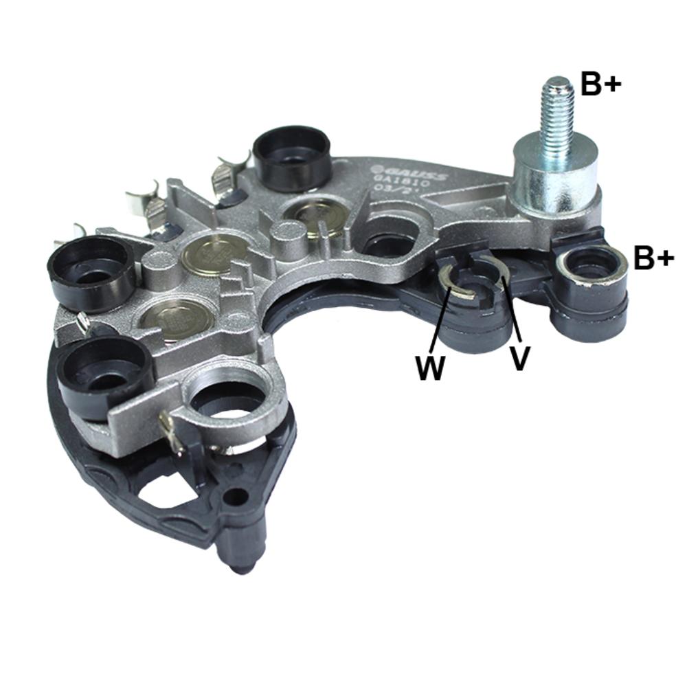 Ponte Retificadora 12V Avalanche para Ford Fiesta Sedan - Gauss - GA1810