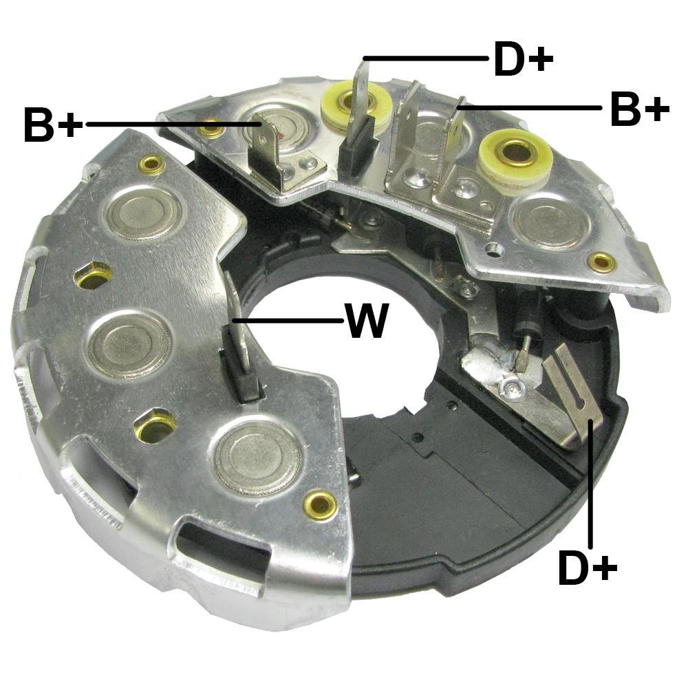 Retificador do Alternador - Gauss - GA1506