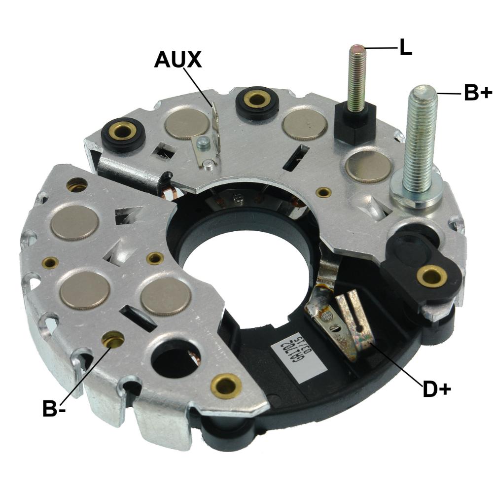 Retificador do Alternador - Gauss - GA1702