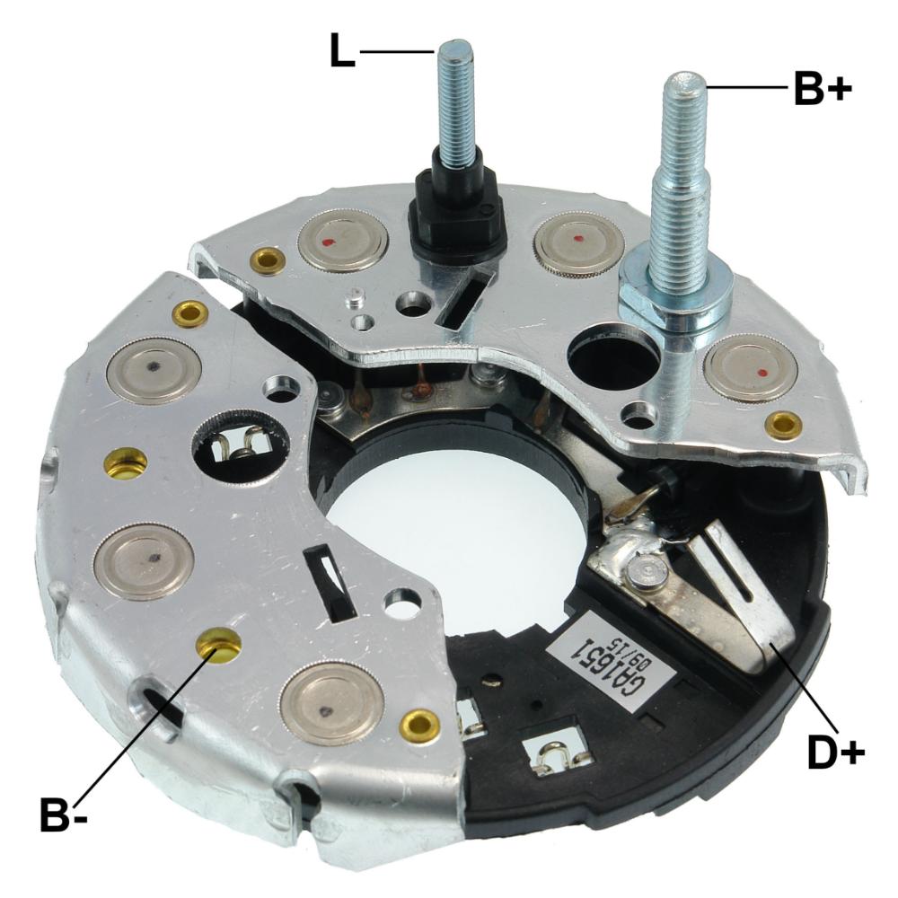 Retificador para Chevrolet Omega e Suprema - Gauss - GA1651