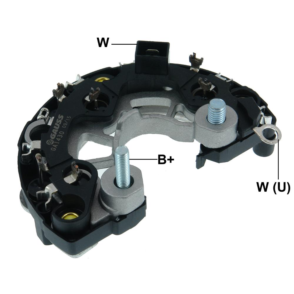 Retificador do Alternador - Gauss - GA1430