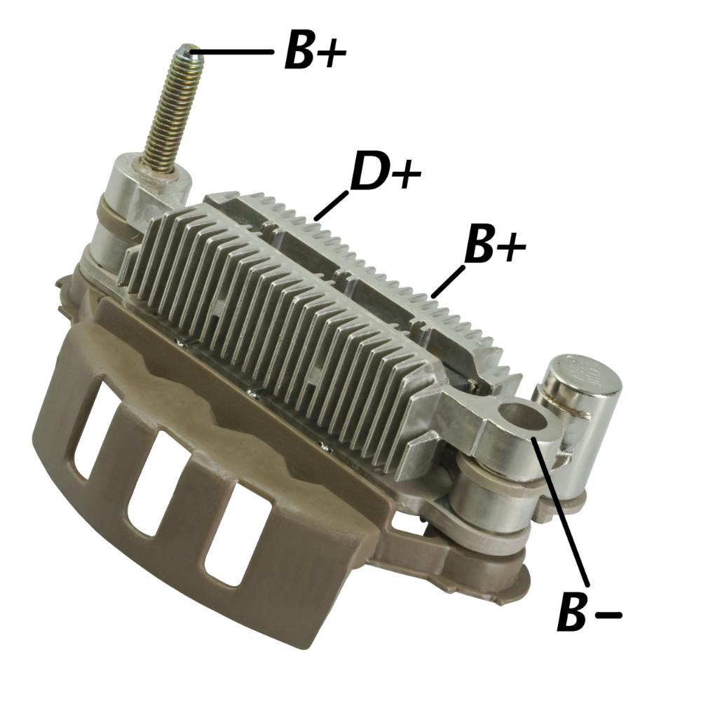 Ponte Retificadora 12V para Hyundai Sonata e Mitsubishi 3000GT - Gauss - GA1379