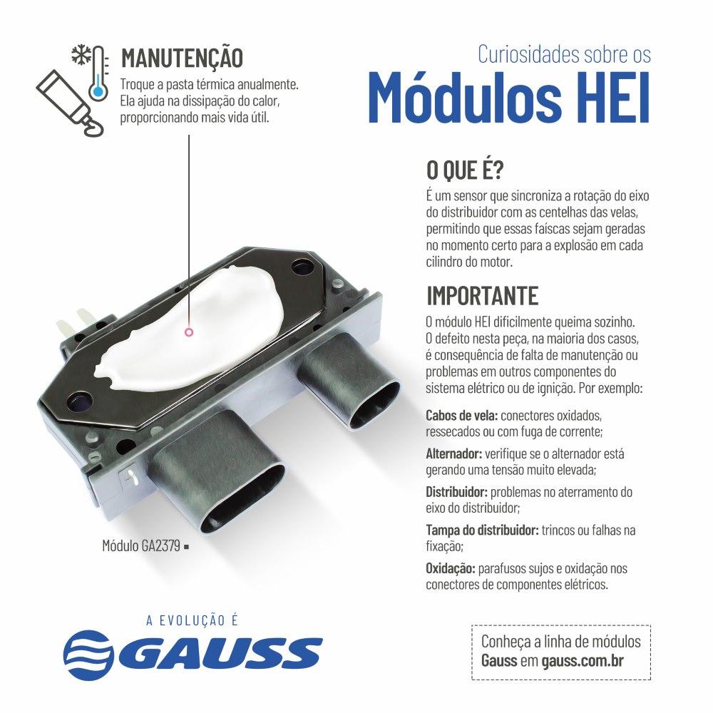 Módulo de Ignição - Gauss - GA2026