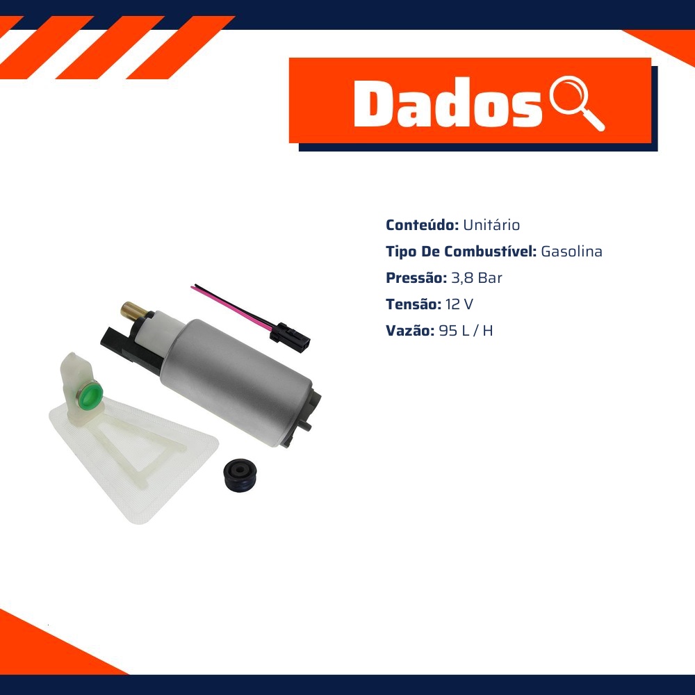 Bomba de Combustível - Gauss - GI3434