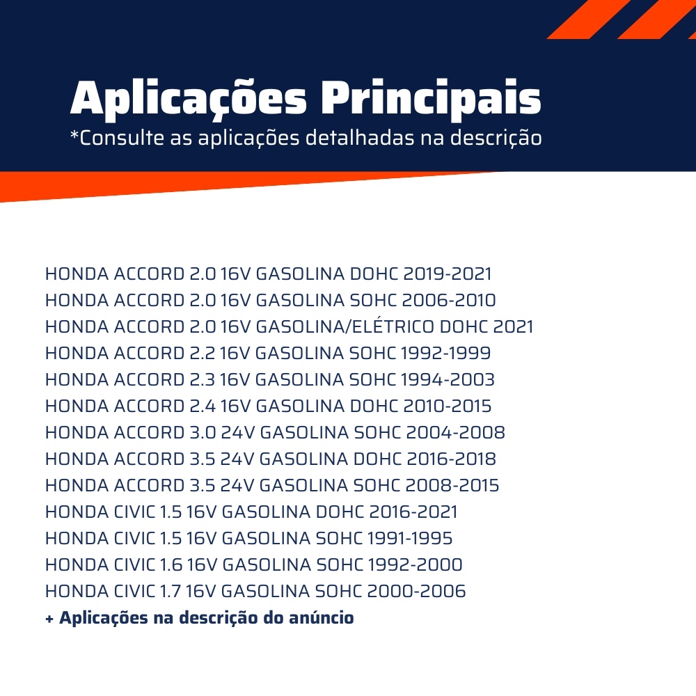 Regulador de Voltagem para Honda Accord e Civic - Gauss - GA824