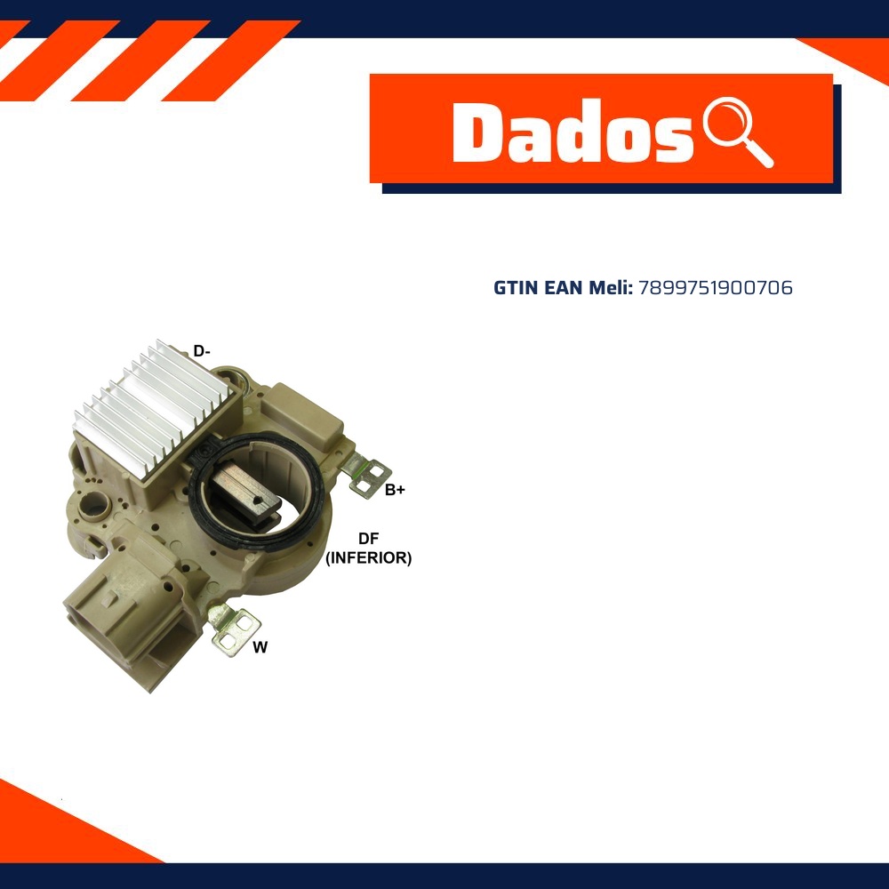 Regulador de Voltagem 14V para Honda Civic - Gauss - GA837