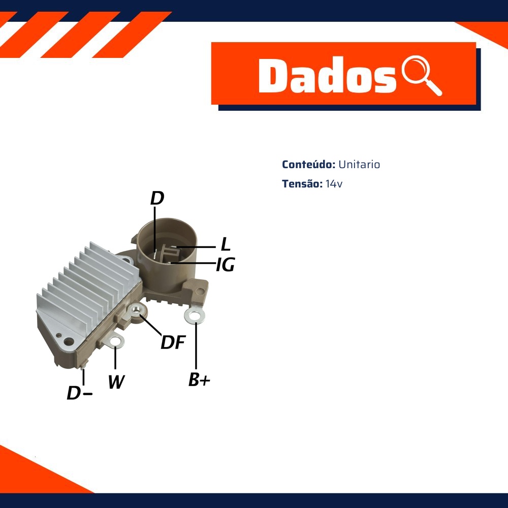 Regulador de Voltagem para Suzuki Sidekick - Gauss - GA818