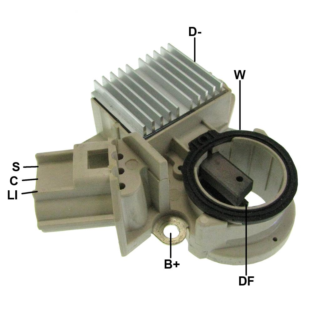 Regulador de Voltagem 14V para Ford Edge e Fusion - Gauss - GA871