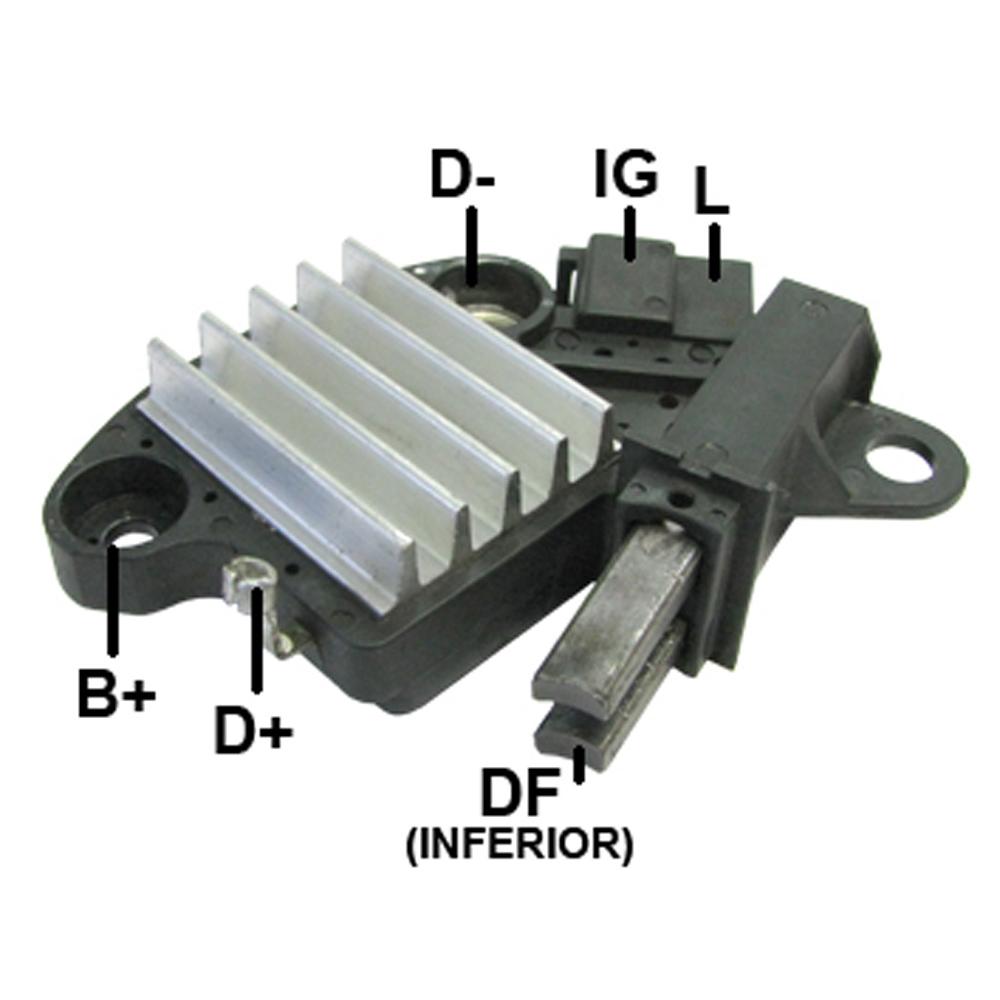 Regulador de Voltagem 14V para Chery FACE e QQ - Gauss - GA603