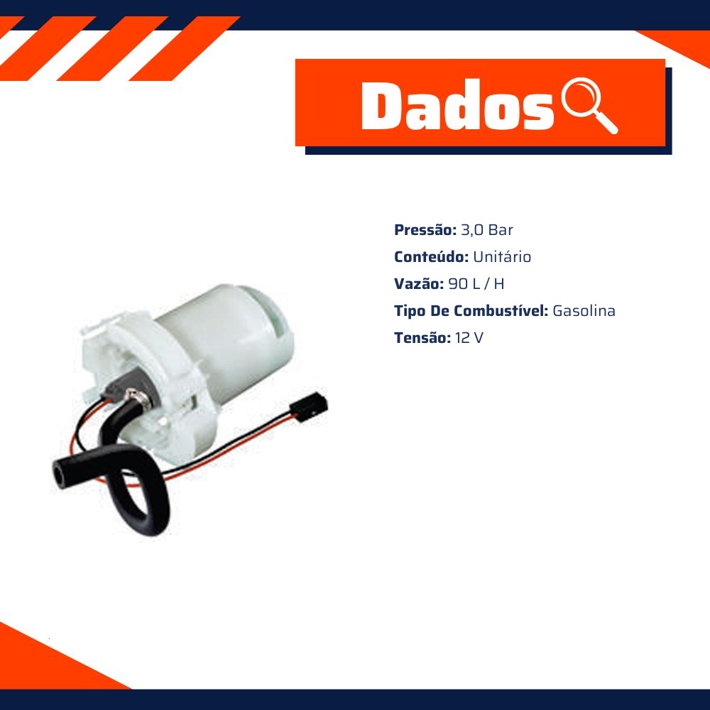 Bomba de Combustível - Gauss - GI3055