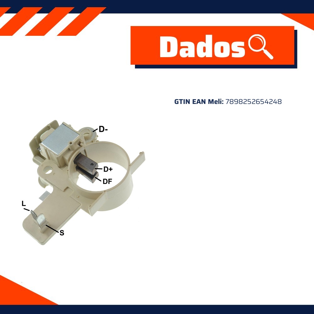 Regulador de Voltagem 14V para Hyundai H 100 - Gauss - GA422