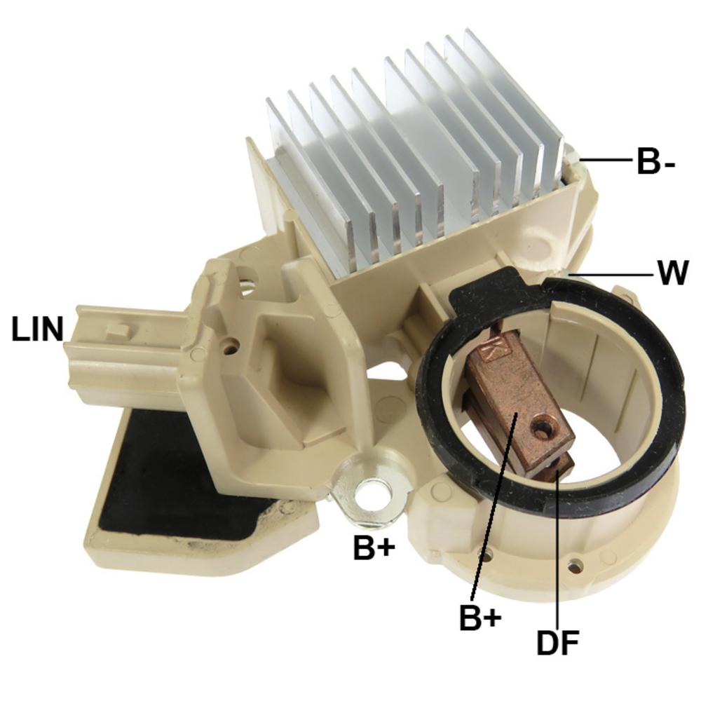 Regulador de Voltagem 14V para Honda Civic e FIT - Gauss - GA144
