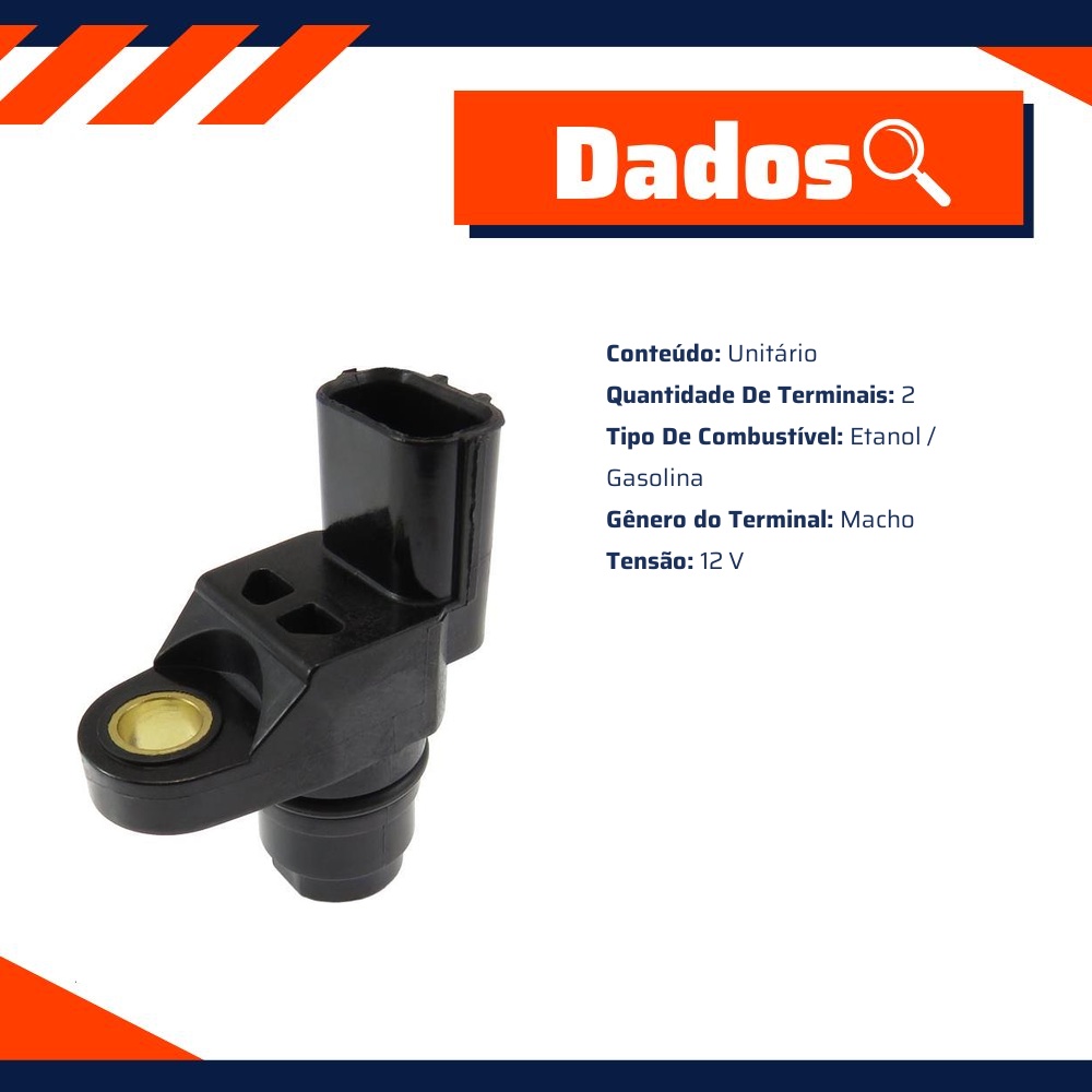 Sensor de Fase para Honda Civic e CR-V - Gauss - GS9003