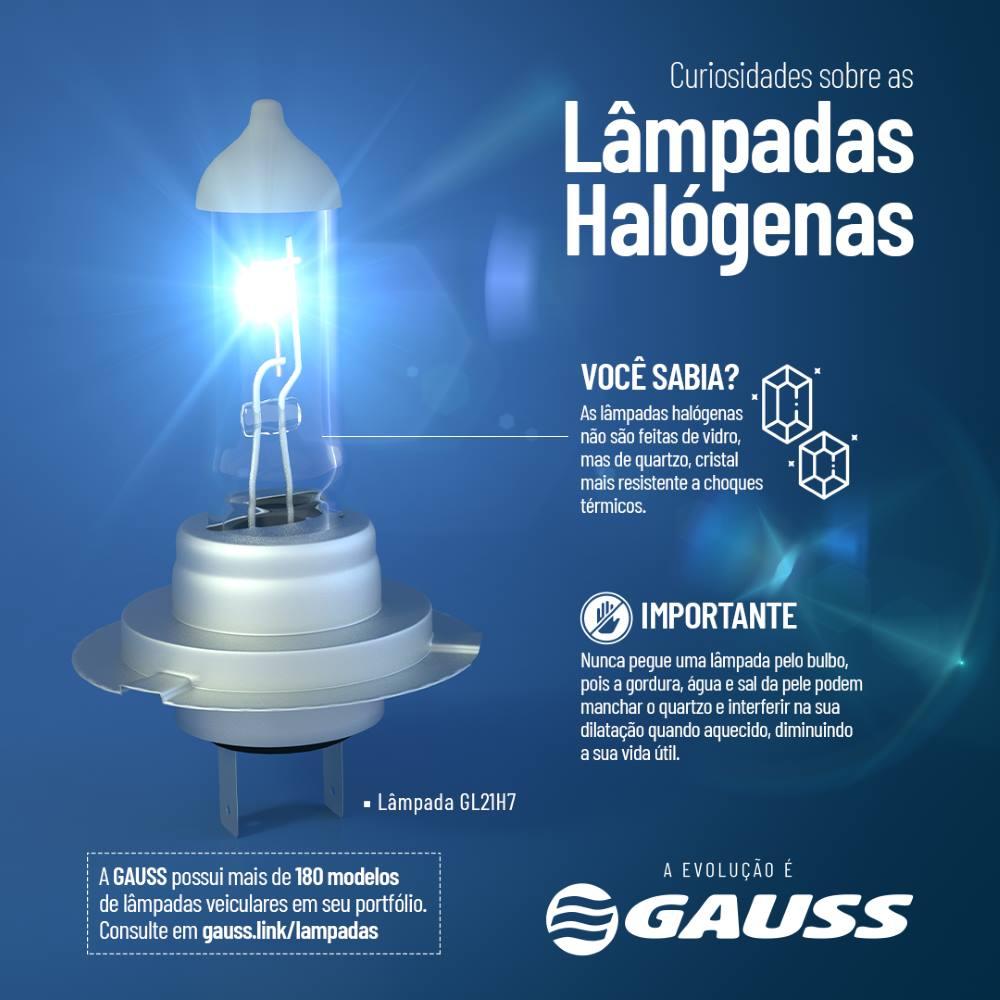 Lâmpada H3C 100W 12V - Gauss - GL90-H3C