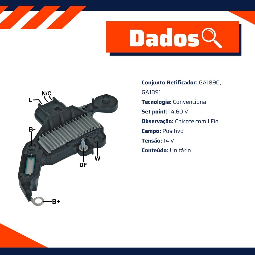 Regulador de Voltagem - Gauss - GA350