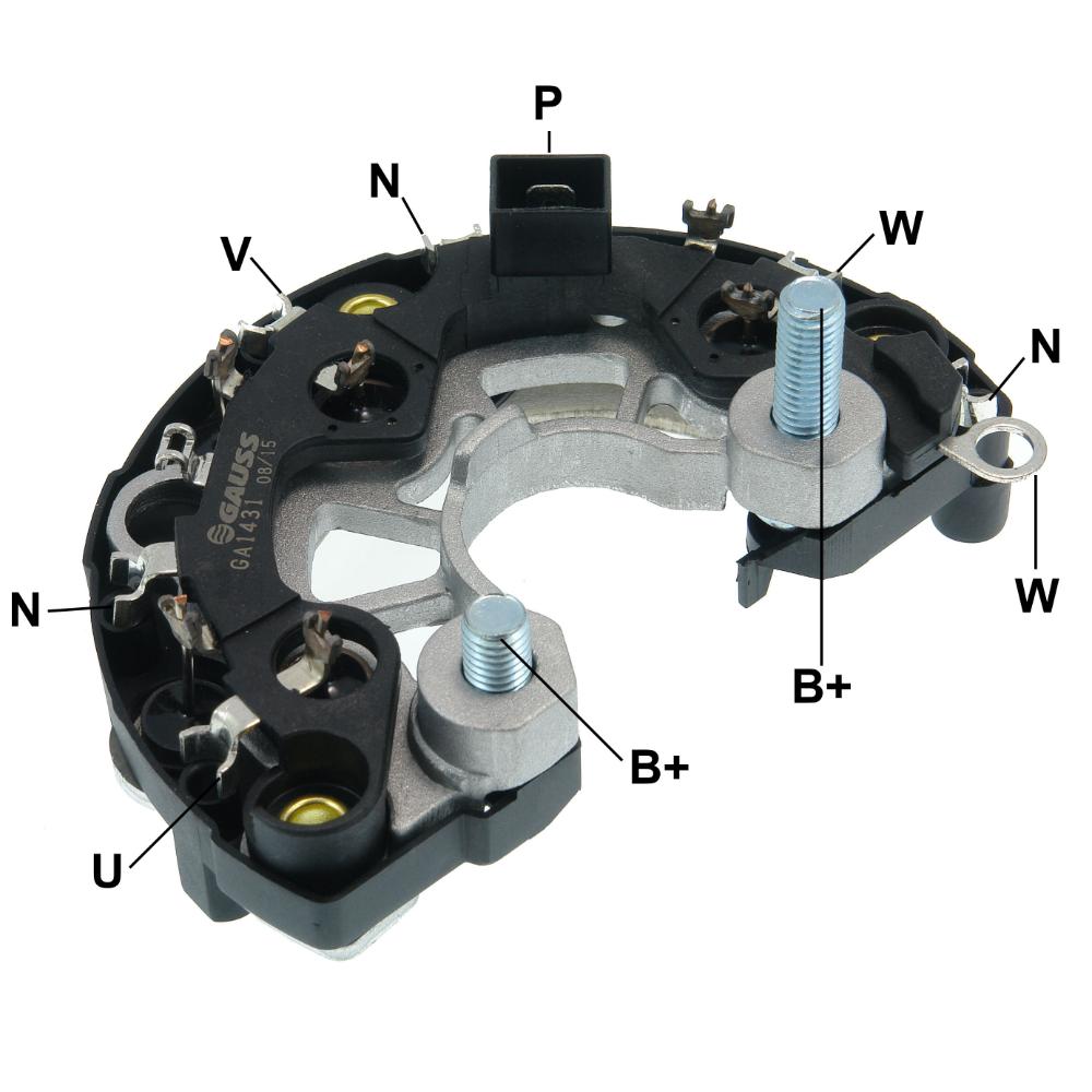 Retificador do Alternador - Gauss - GA1431