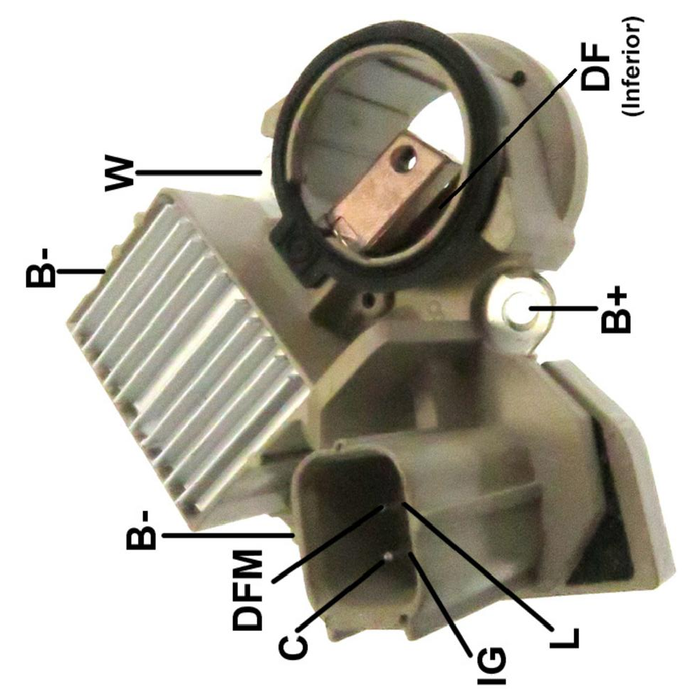 Regulador de Voltagem 14V para Honda City e FIT - Gauss - GA867