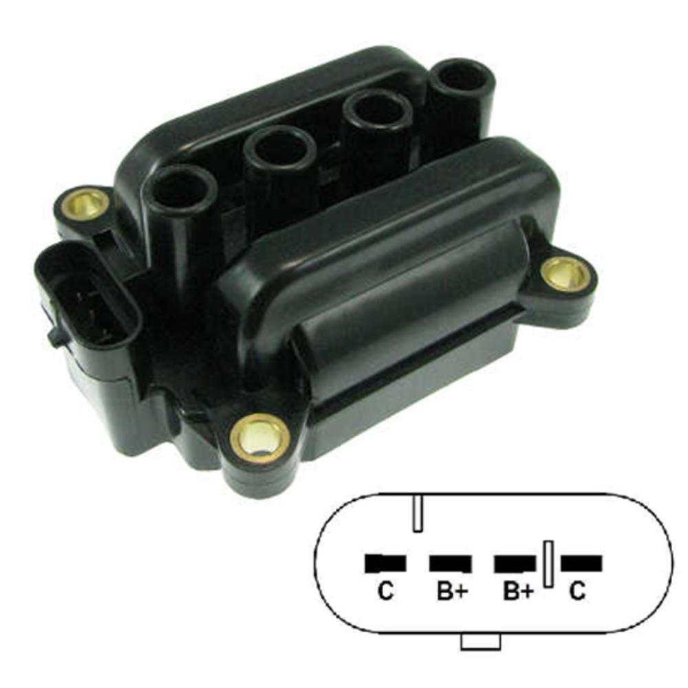 Bobina de Ignição - Gauss - GC4408