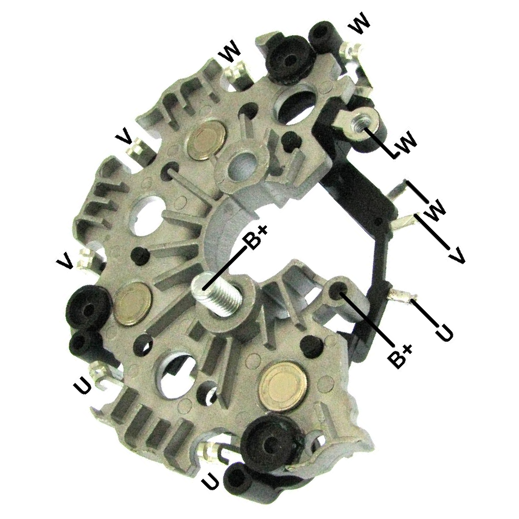 Retificador do Alternador - Gauss - GA1435