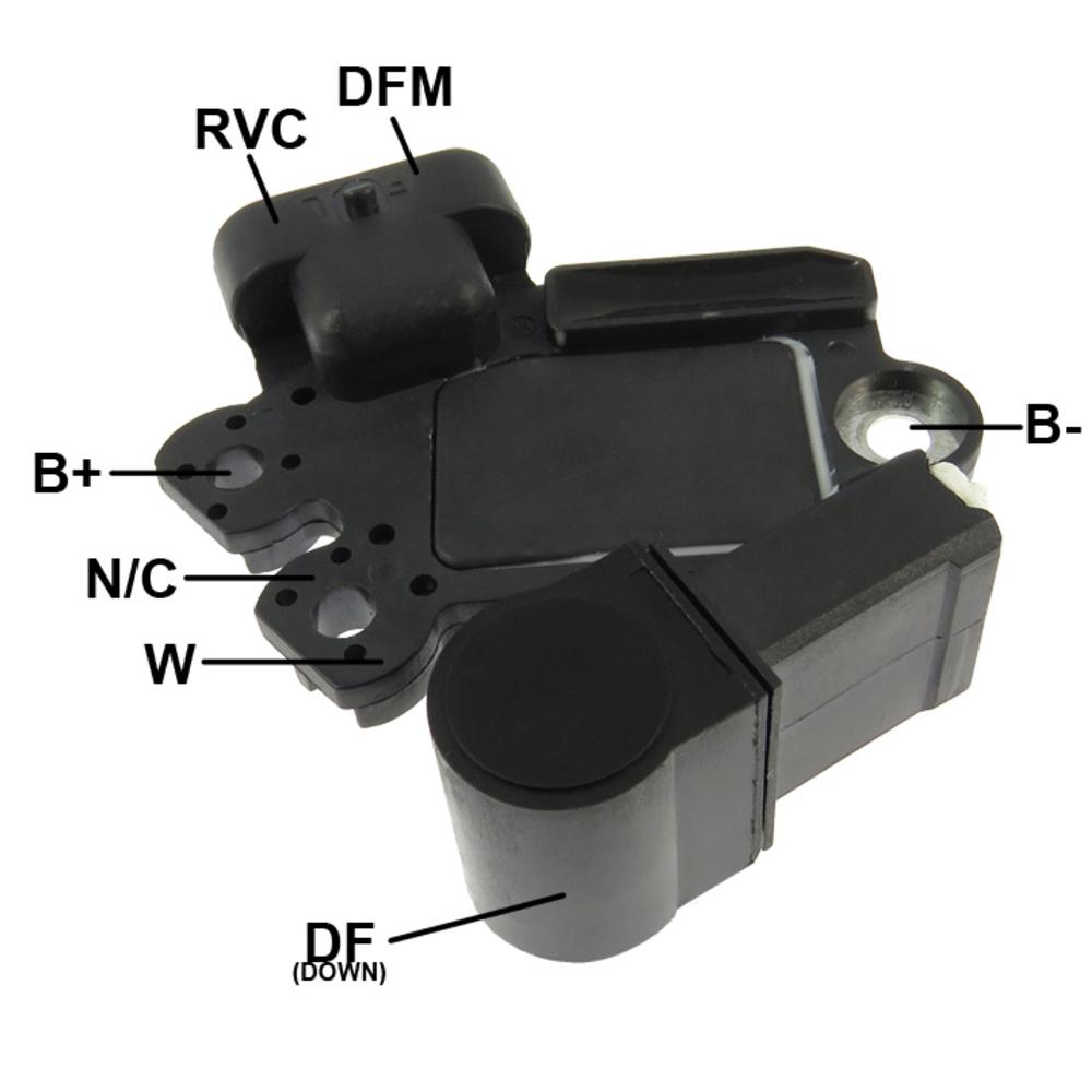 Regulador de Voltagem 14V para Chevrolet Captiva e COBALT - Gauss - GA994