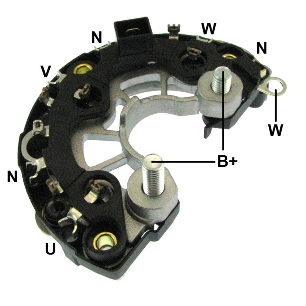 Ponte Retificadora 24V para Chevrolet S10 e Volkswagen 13-180 - Gauss - GA1439