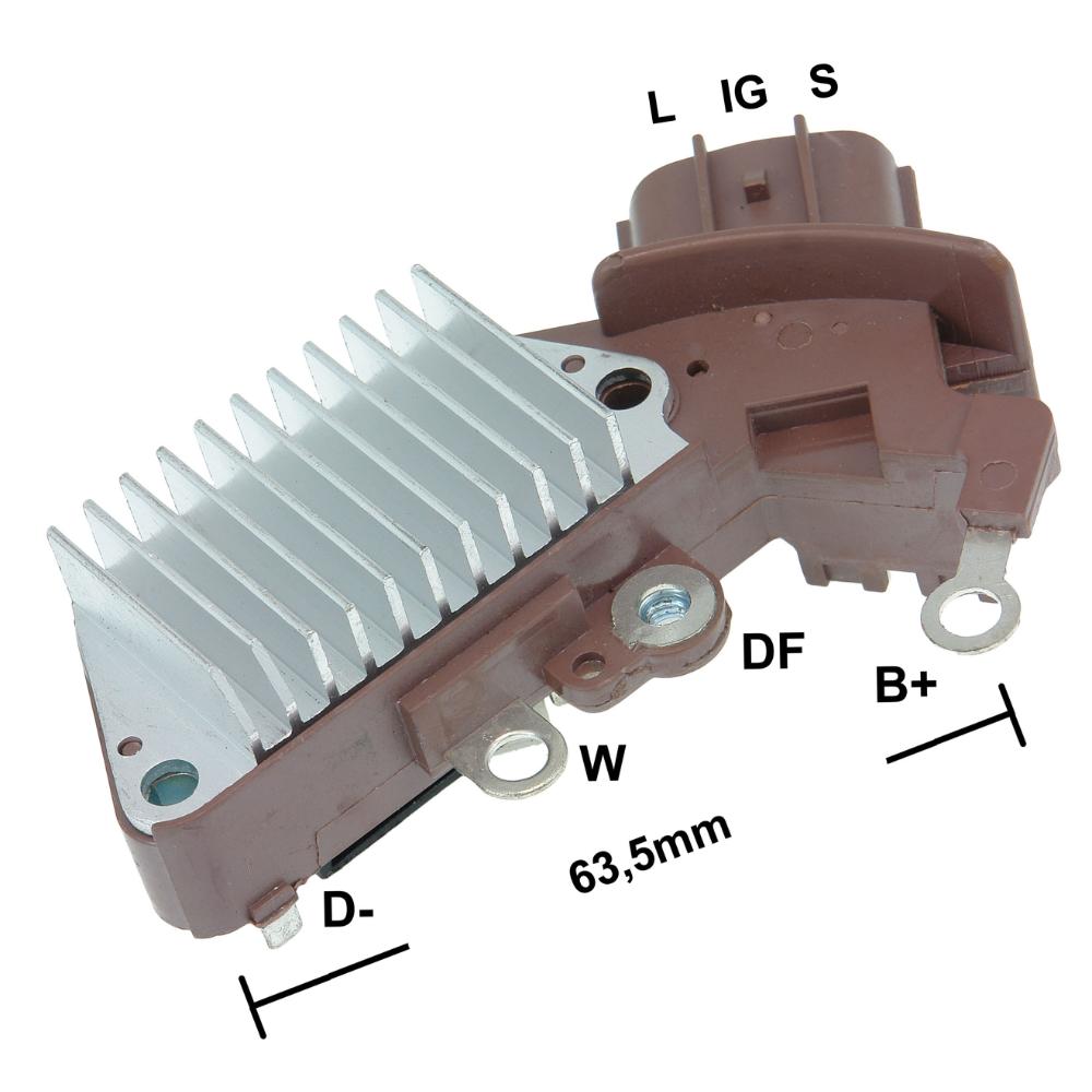 Regulador de Voltagem 14V para Toyota Camry - Gauss - GA865