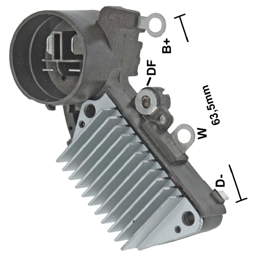 Regulador de Voltagem 14V para Honda Civic - Gauss - GA840