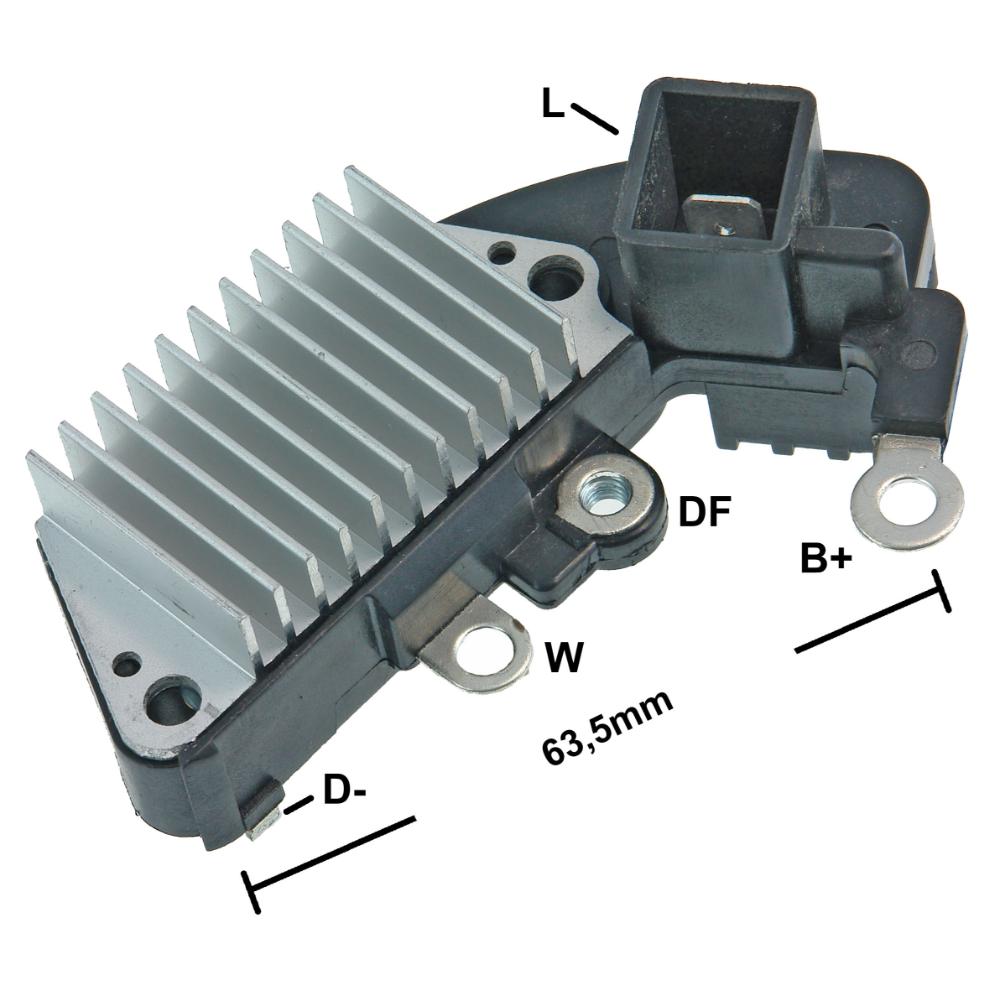 Regulador de Voltagem 14V para Volvo S40 - Gauss - GA862