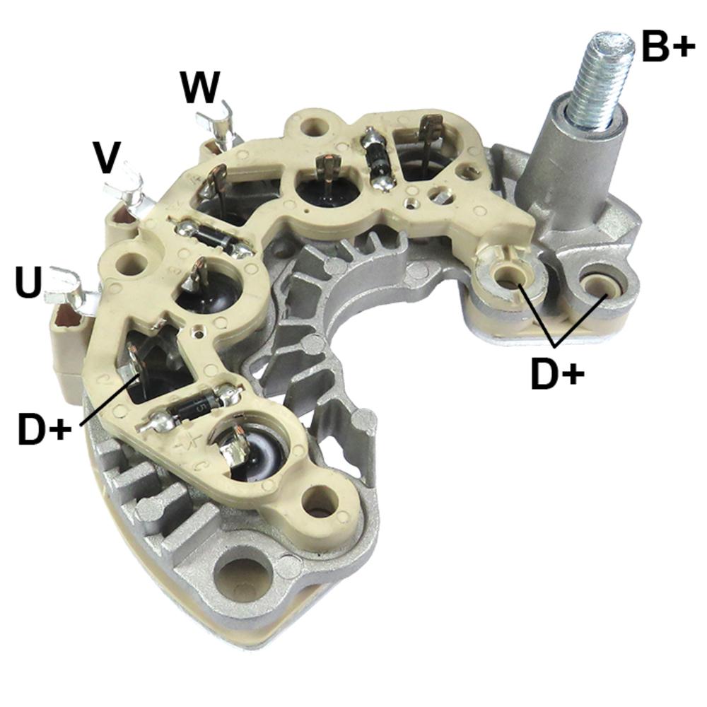 Ponte Retificadora 12V Avalanche para JAC J6 - Gauss - GA1608