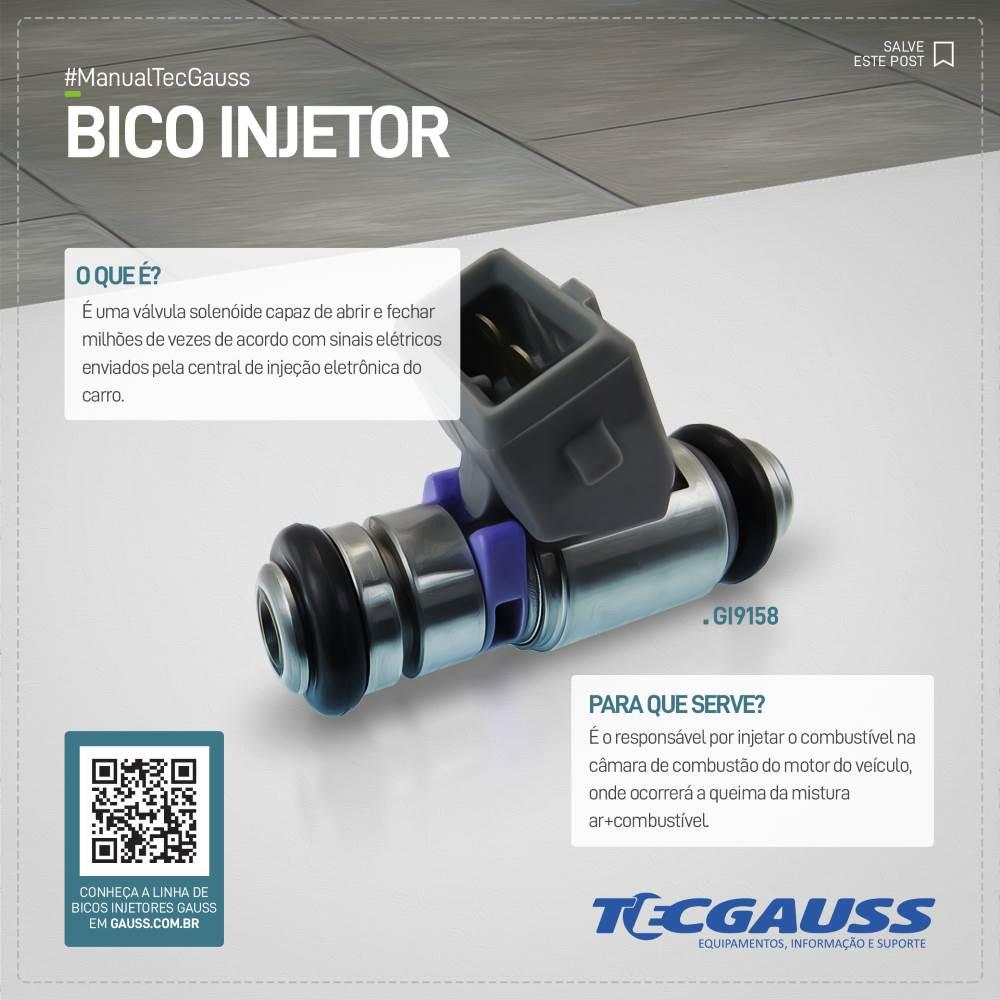 Bico Injetor para Fiat Palio e Siena - Gauss - GI9116